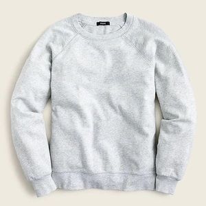J. Crew Magic Rinse™ Crewneck Gray Sweatshirt